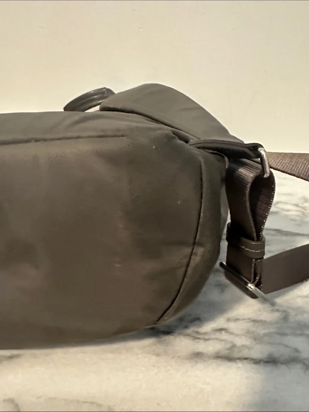 TUMI Voyageur Andorra Gray Nylon Travel School Work Backpack mink Gray